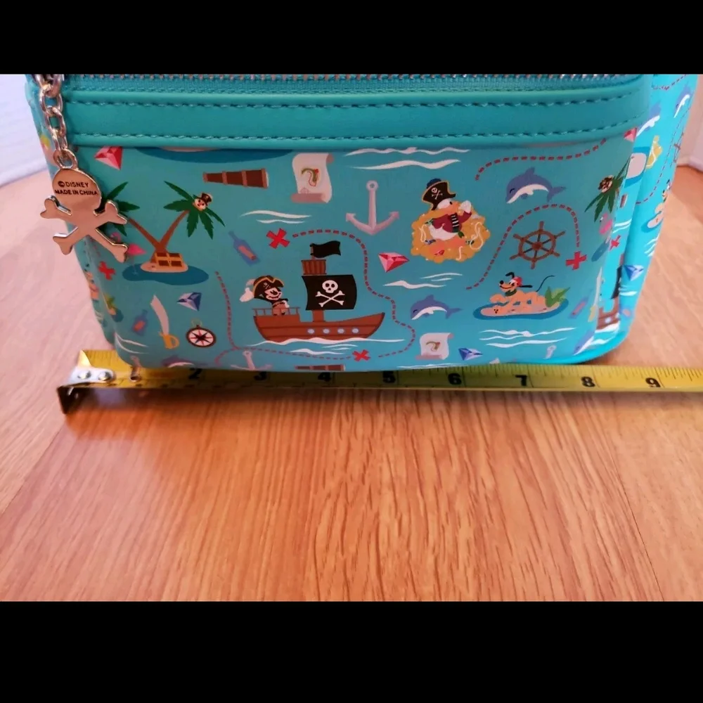 Loungefly Disney Pirate Mini Backpack Blue Multicolored